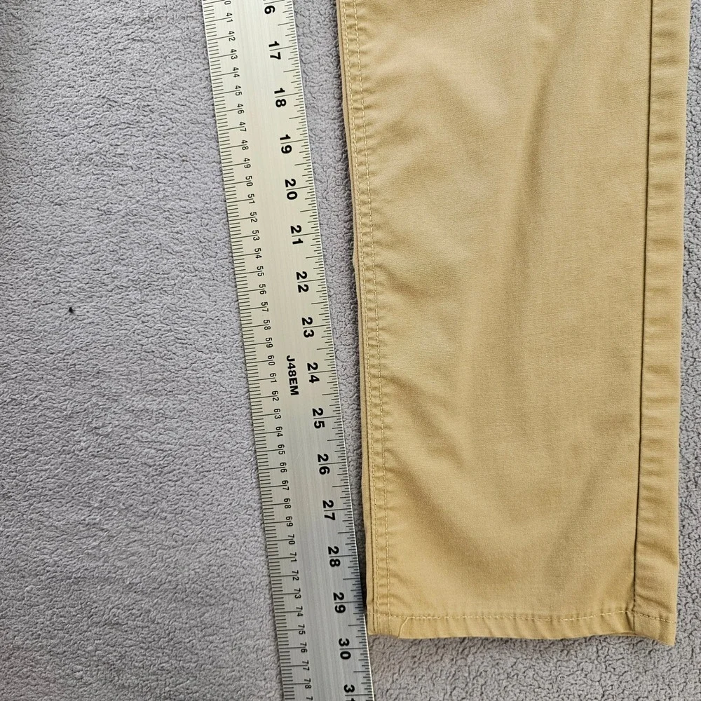 Denizen from Levi's Khaki Pants Mens 30x32 Beige 216 Slim Fit‎ Boho Straight Leg